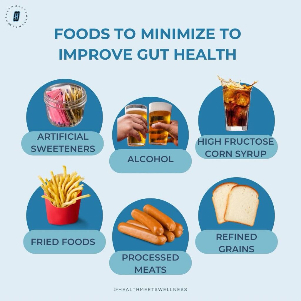 7 Worst Foods for Gut Health